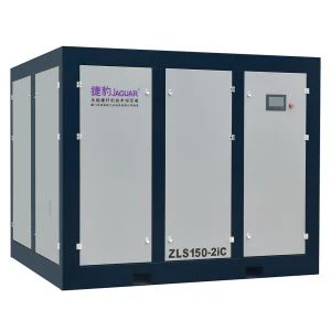 Compresor d'aire lubricat a dues etapes